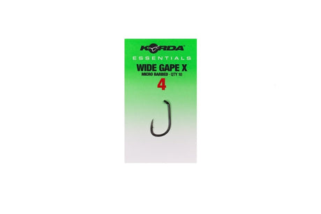 Anzuelos Korda Essentials Wide Gape X - Tienda Carpfishing