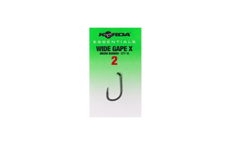 Anzuelos Korda Essentials Wide Gape X - Tienda Carpfishing