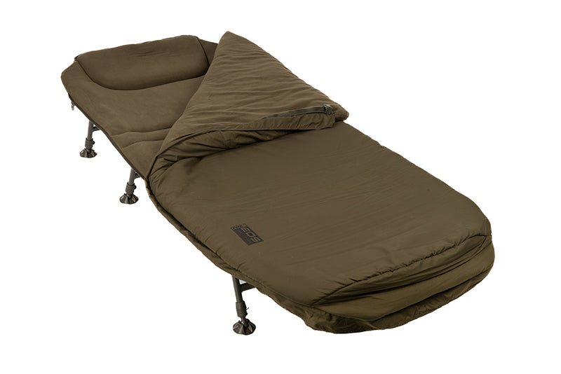 Bed Chair con saco de dormir Fox EOS Compact Sleep System - Tienda Carpfishing