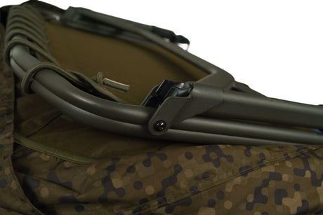Bed Chair con saco de dormir Solar SP C-Tech Memory Foam 8 patas Wide - Tienda Carpfishing
