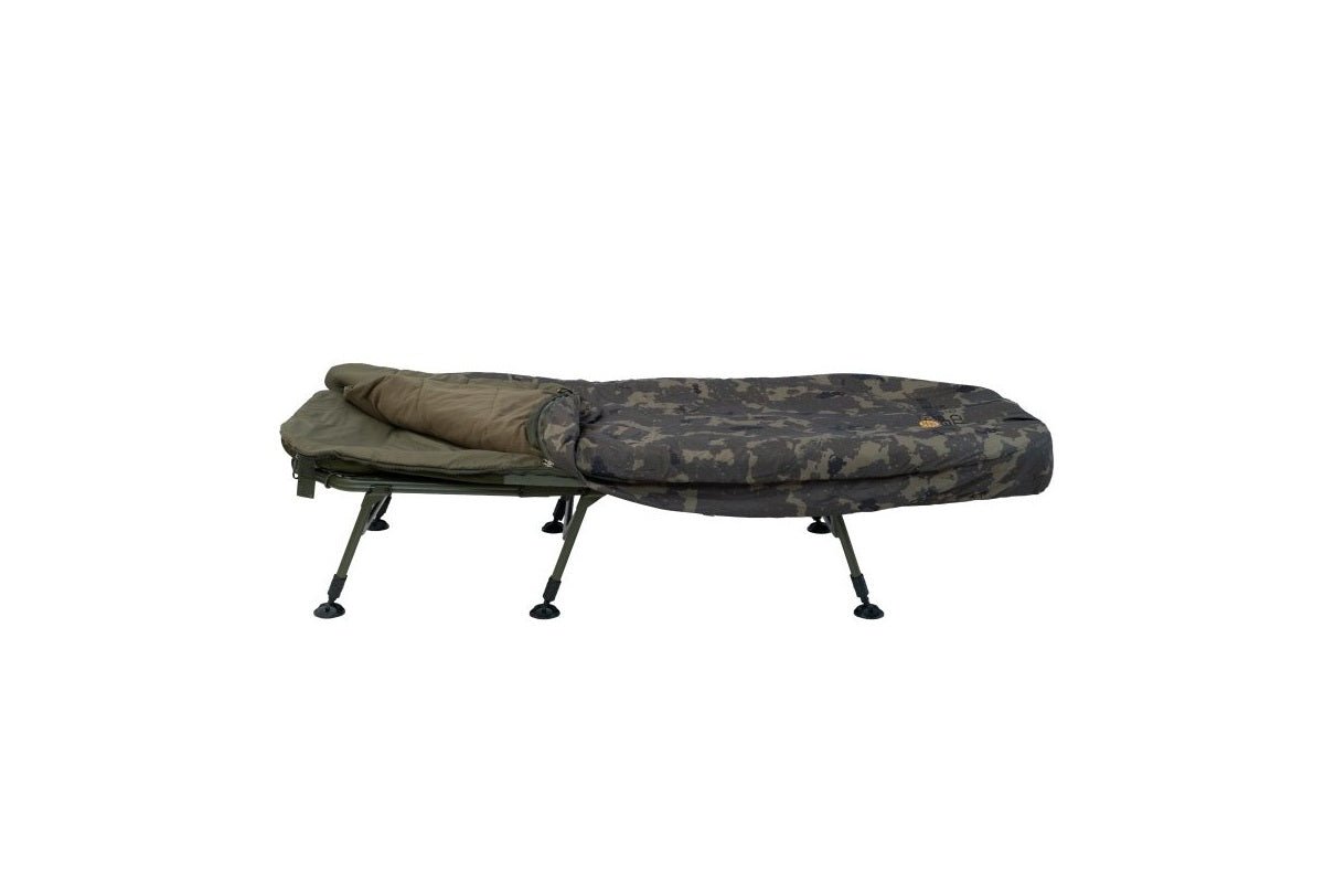 Bed Chair con saco de dormir Solar Worldwide Wide 8 patas - Tienda Carpfishing