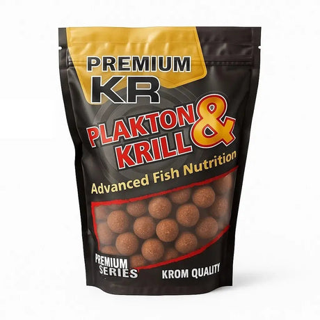 Boilies Krom Quality Plakton & Krill 15 mm 800G - Tienda Carpfishing
