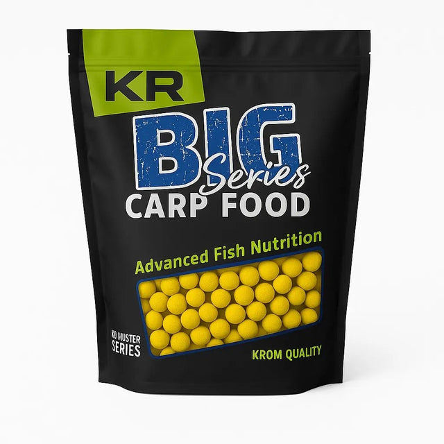 Boilies Solubles Krom Quality KR400 Pineapple Max 20 mm 2,5KG - Tienda Carpfishing
