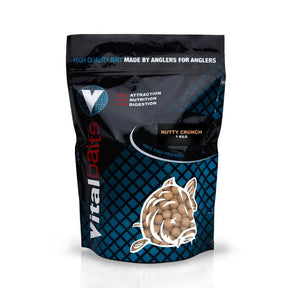Boilies Vitalbaits Nutty Crunch 24 mm - Tienda Carpfishing