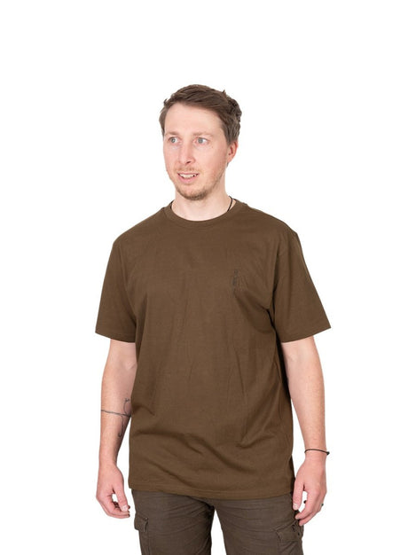 Camiseta Fox Caqui Indicator T - Tienda Carpfishing