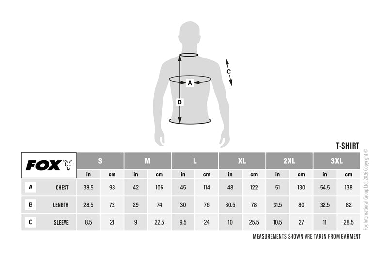 Camiseta Fox Circle T - Tienda Carpfishing