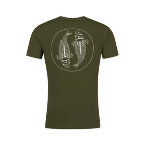 Camiseta Mujer Korda Mandala Dark Olive - Tienda Carpfishing