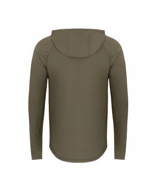 Camiseta técnica Korda UPF Dark Khaki - Tienda Carpfishing