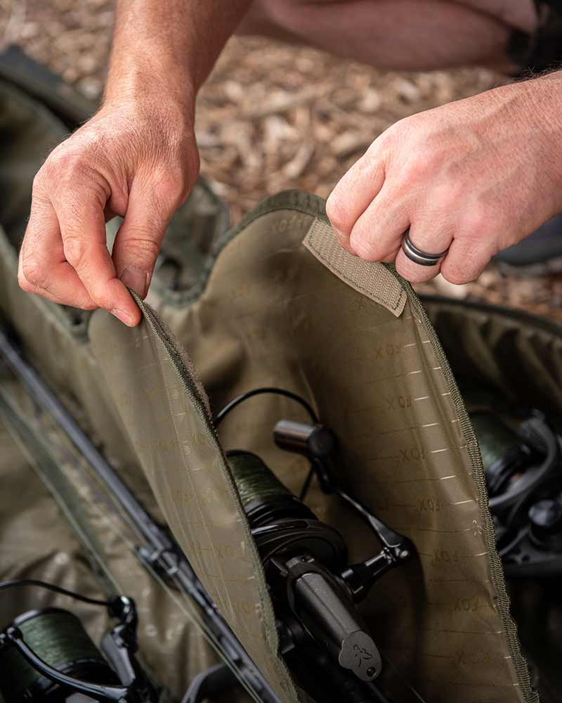 Cañero 3 cañas 8-10 pies Fox Camolite - Tienda Carpfishing