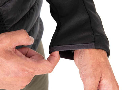 Chaqueta Fox Collection Hybrid Negro/Naranja - Tienda Carpfishing