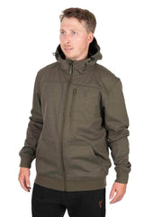 Chaqueta Fox Shell Verde/Negra - Tienda Carpfishing