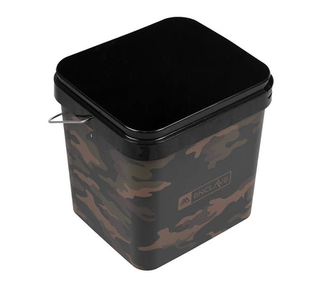 Cubo Mikado Enclave Camo 10 litros - Tienda Carpfishing