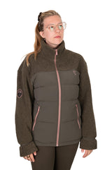 Chaqueta híbrida de forro polar Fox Explorer para Mujer - 8-10
