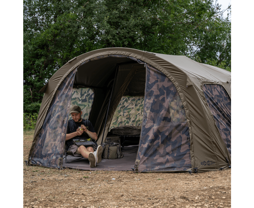 Extensión + Segunda Capa Refugio Avid Carp Exo 2 - Tienda Carpfishing