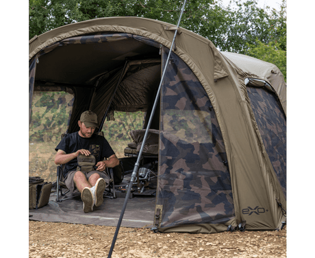 Extensión + Segunda Capa Refugio Avid Carp Exo+ - Tienda Carpfishing