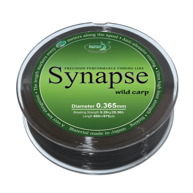 Hilo Katran Synapse Wild Carp 0,36 mm 800 m - Tienda Carpfishing