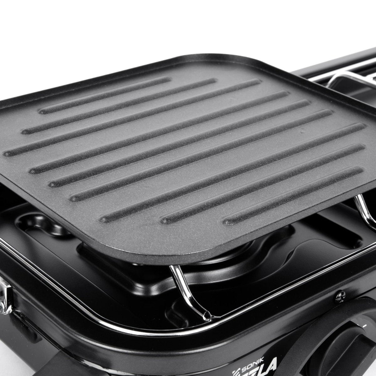 Hornillo Sonik Sizzla 2Burna - Tienda Carpfishing