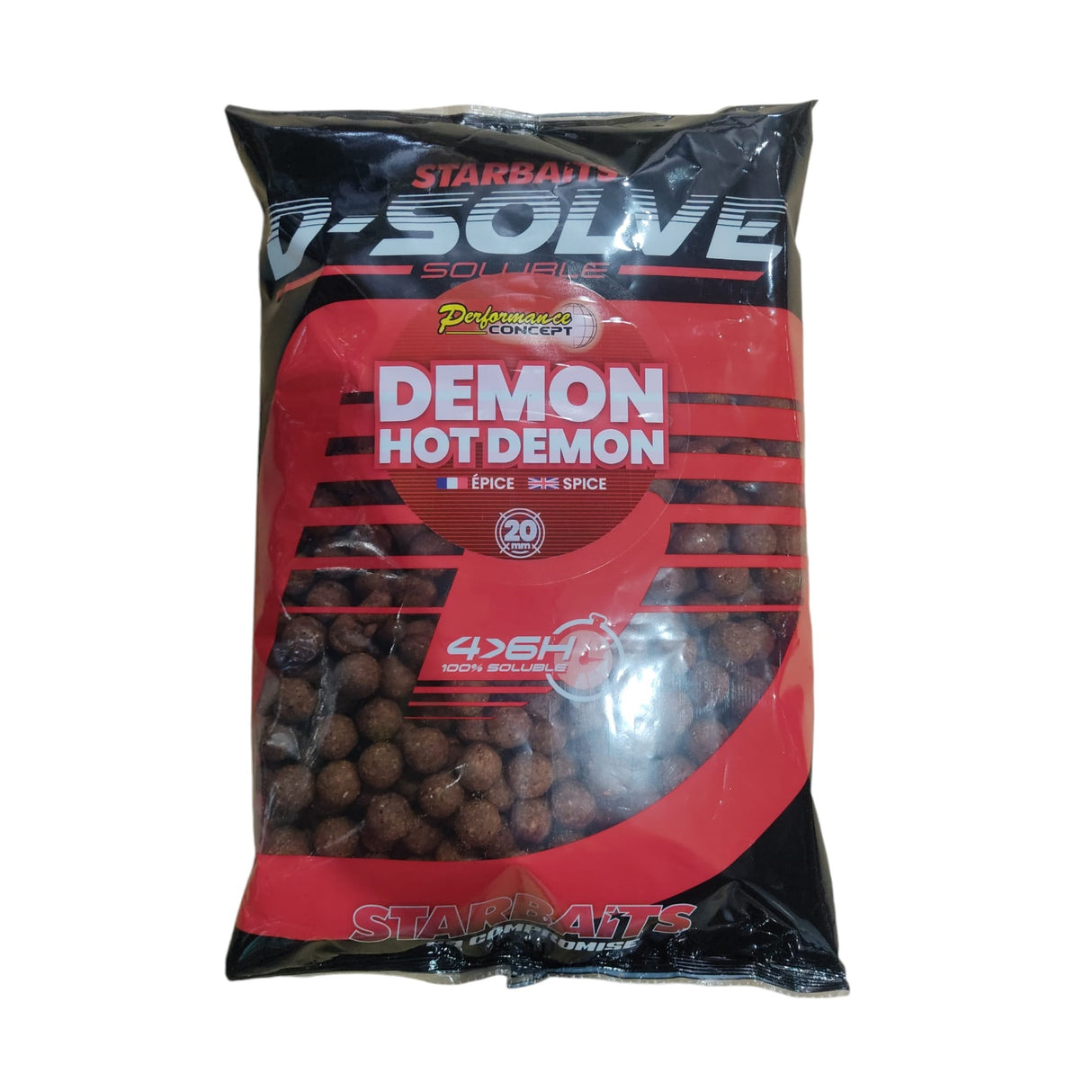 Boilies Starbaits Solubles Hot Demon 20 mm 2,5 kg