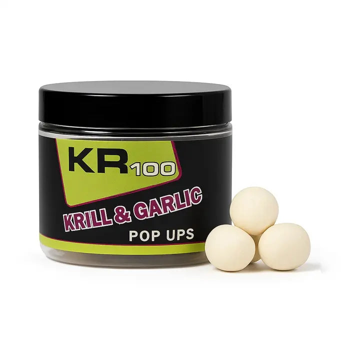 Pop Ups Krom Quality KR100 Krill & Garlic White 20 mm