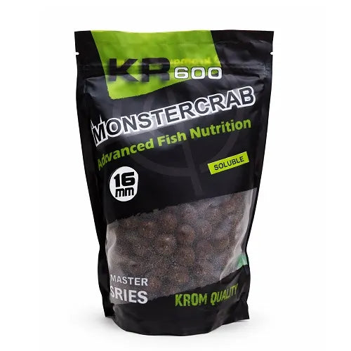Boilies Solubles Krom Quality KR600 Monster Crab  16 mm 800G