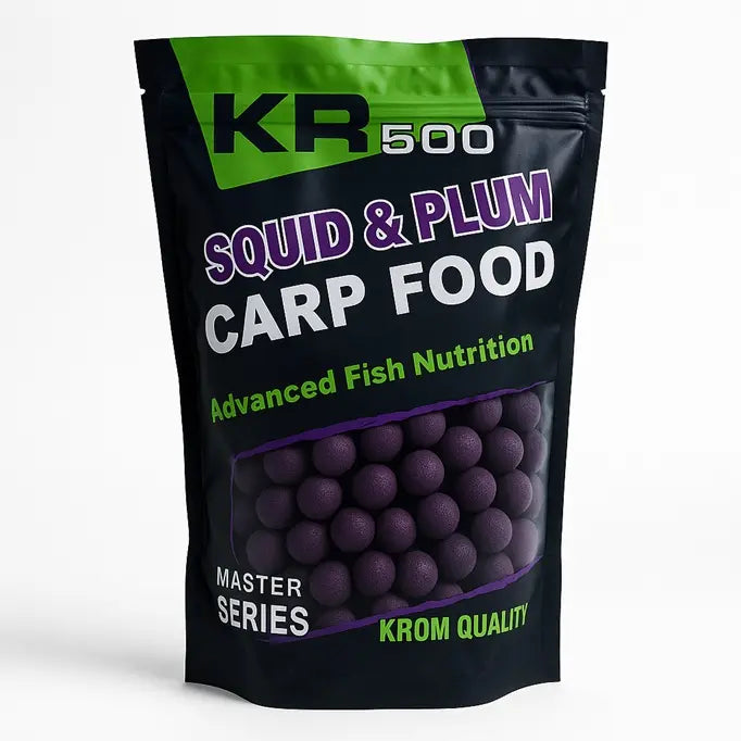Boilies Krom Quality KR500 Squid & Plum 20 mm 800G