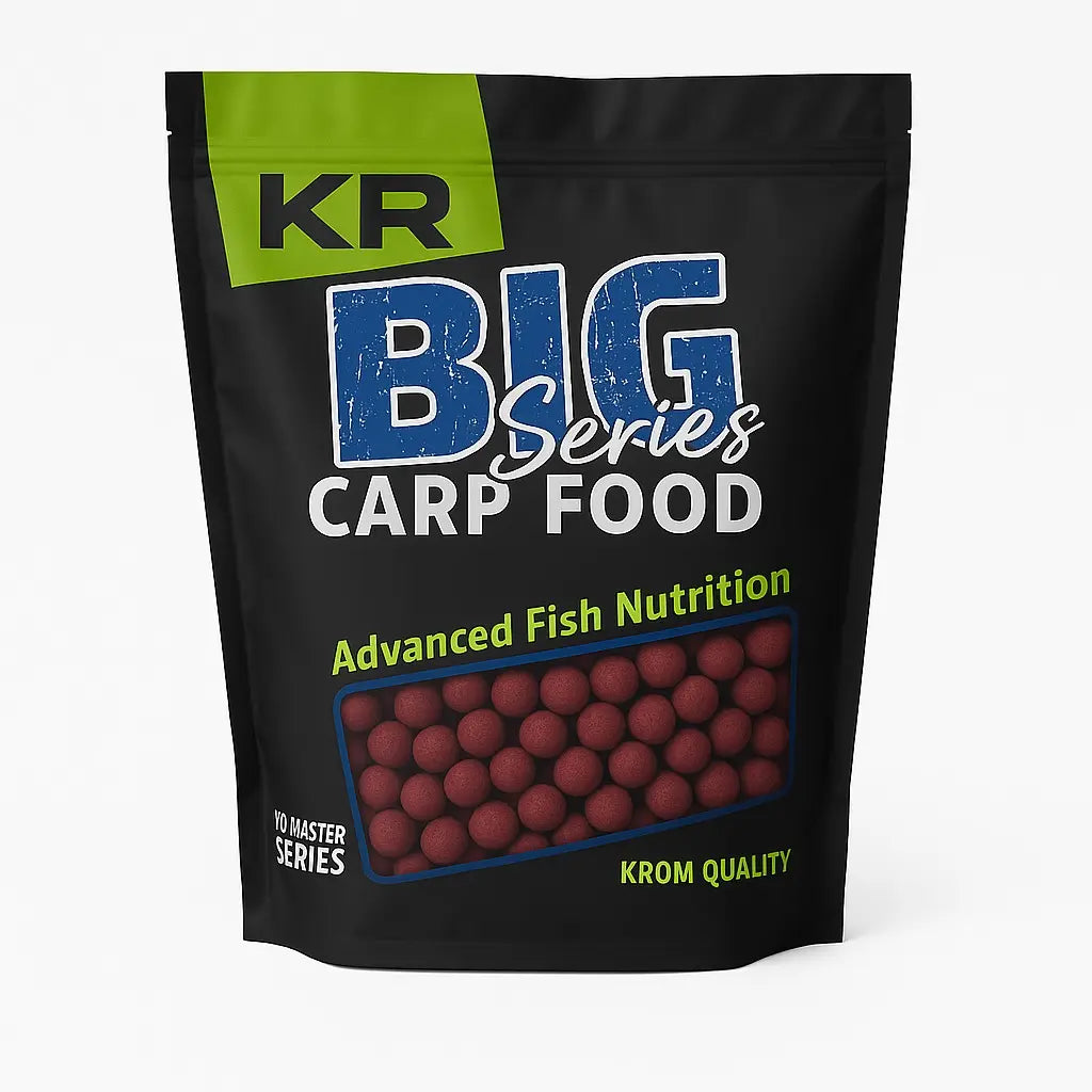 Boilies Solubles Krom Quality KR100 Krill & Garlic 20 mm 2,5KG