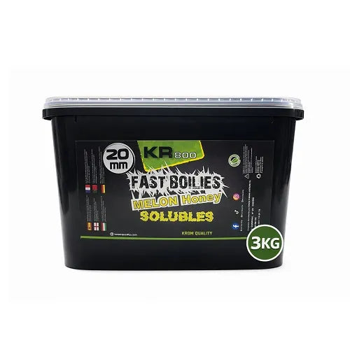 Boilies Solubles Krom Quality KR800 Melon Honey 20 mm 3KG