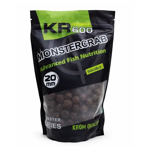 Boilies Solubles Krom Quality KR600  Monster Crab 20 mm 800G