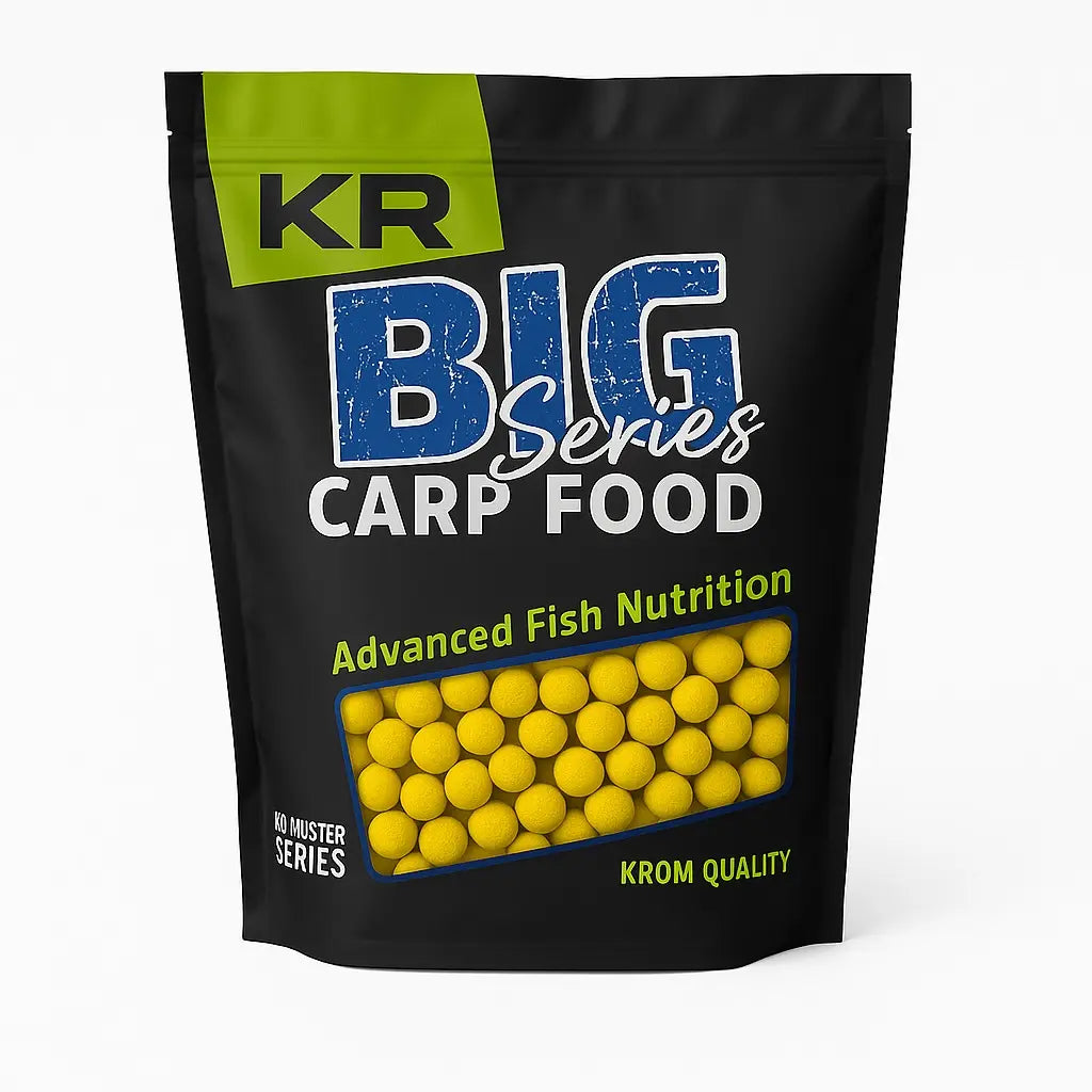 Boilies Solubles Krom Quality KR400 Pineapple Max 16 mm 2,5KG