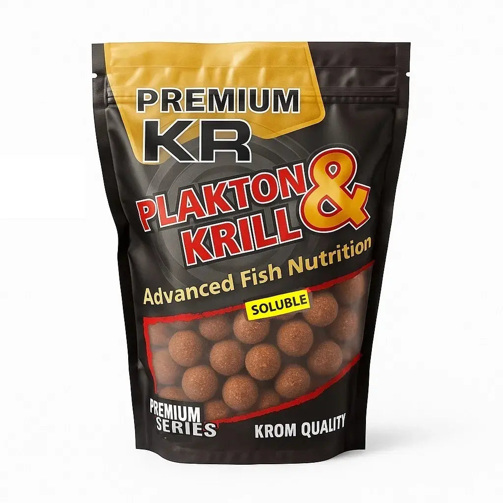 Boilies Solubles Krom Quality Plakton & Krill 24 mm 800G