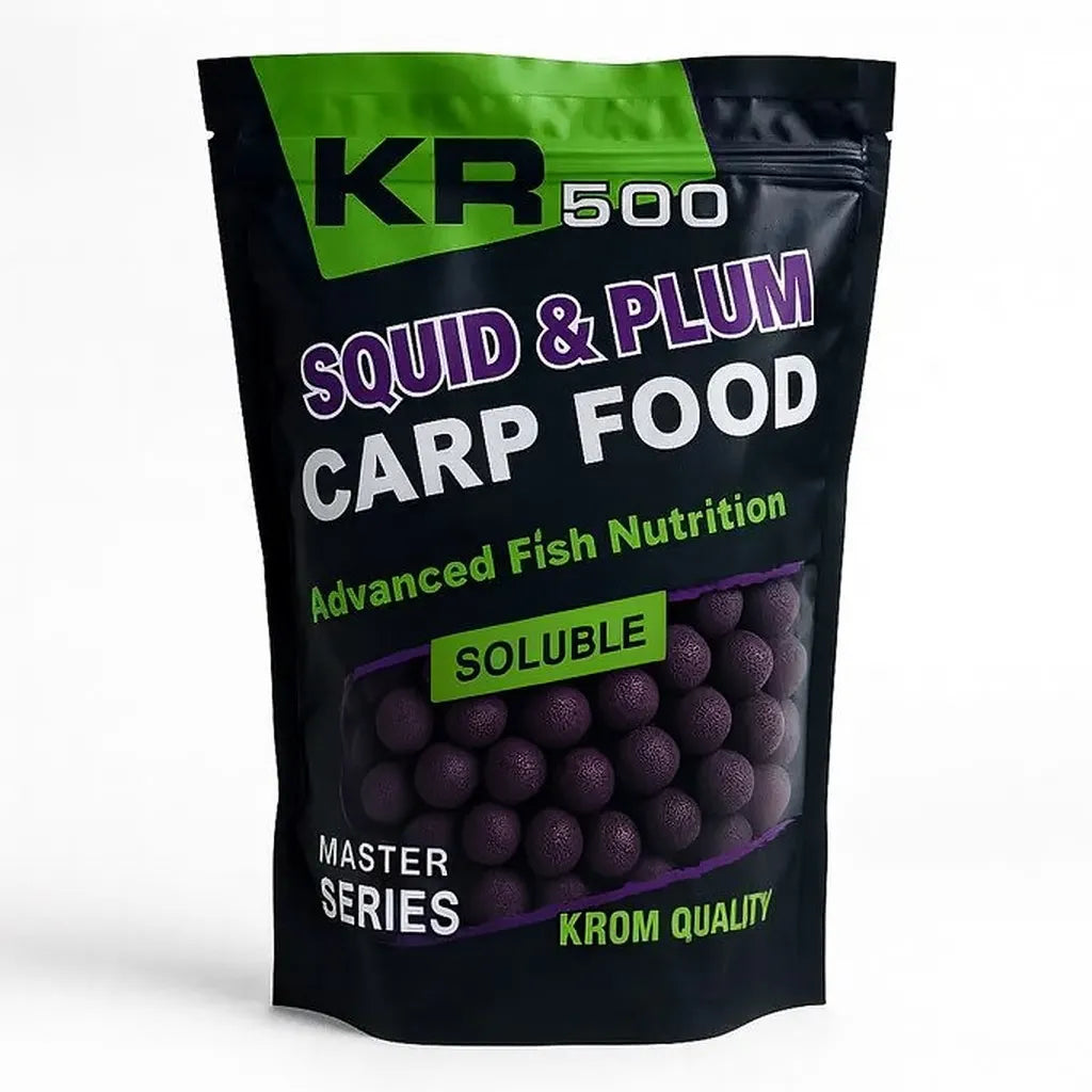Boilies Solubles Krom Quality KR500 Squid & Plum 20 mm 800G