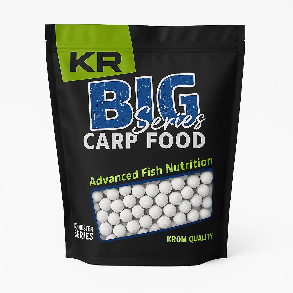 Boilies Solubles Krom Quality KR200 White Boom 12/16 mm 2,5KG