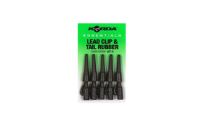 Lead Clip Tail Rubbers Korda Essentials - Tienda Carpfishing