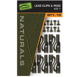 Lead Clips con topes Fox 7 - Tienda Carpfishing