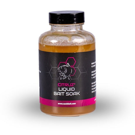 Líquido Bait Soak Nash Citruz - Tienda Carpfishing