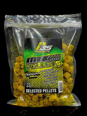 Mix Pellets Peralbaits Banana Piña 14 - 20 mm - Tienda Carpfishing