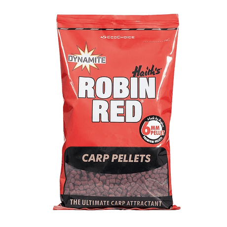 Pellets Dynamite Baits Robin Red 6 mm - Tienda Carpfishing