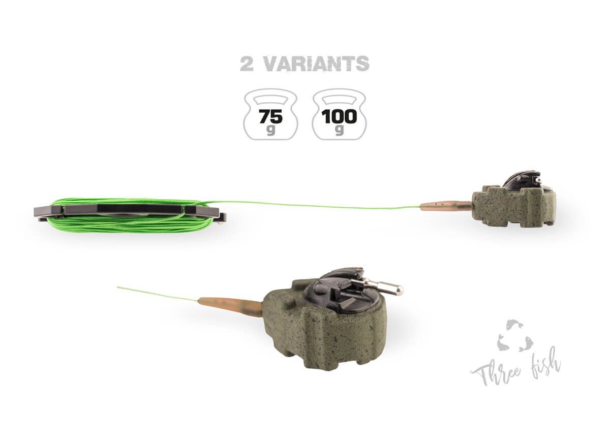 Plomo Trasero Zfish ZFX 100g - Tienda Carpfishing