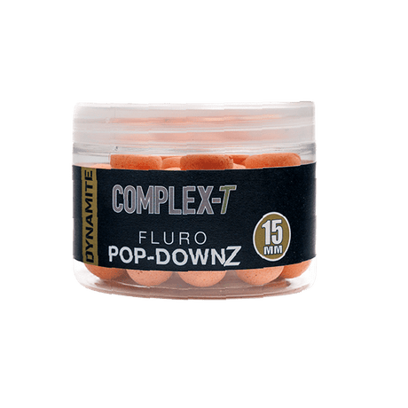 Pop Downz Dynamite Baits Complex - T Fluoro 15 mm - Tienda Carpfishing