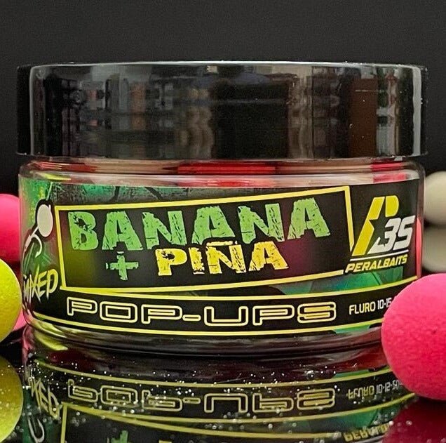Pop ups Peralbaits Banana Piña - Tienda Carpfishing