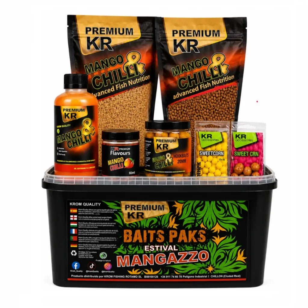 Session Pack Krom Quality Baits Estival Mangazzo – Tienda Carpfishing