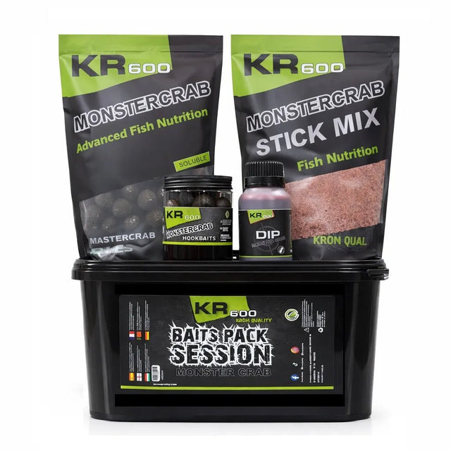 Session Pack Krom Quality KR600 Monster Crab - Tienda Carpfishing