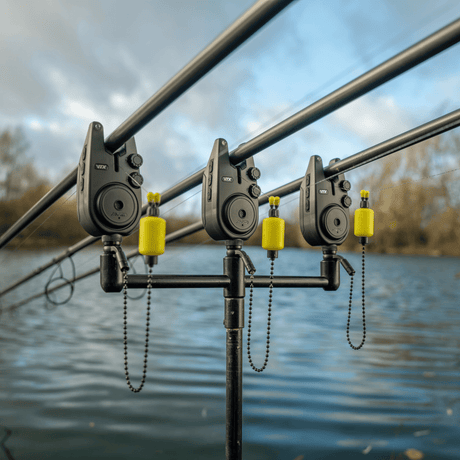 Set de alarmas 3+1 Avid Carp VTX - Tienda Carpfishing