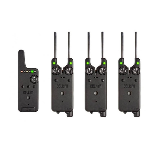 Set de alarmas 3+1 Delkim Digital Txi - D Verde - Tienda Carpfishing