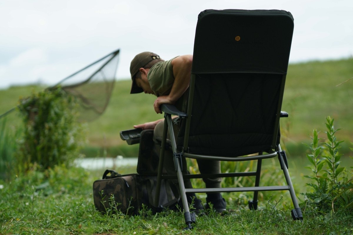 Silla Solar Worldwide Reclinable Alta - Tienda Carpfishing