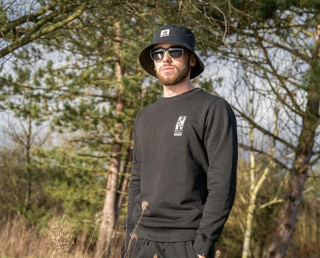 Sombrero Nash Make It Happen Reversible Negro/Verde - Tienda Carpfishing