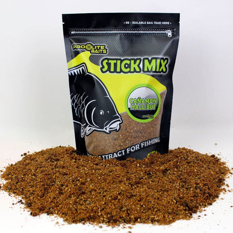 Stick Mix Pro Elite Baits Cañamon Halibut 800 g - Tienda Carpfishing