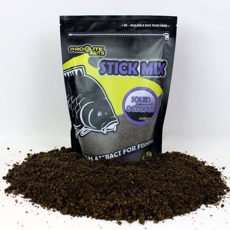 Stick Mix Pro Elite Baits Squid Octopus 800 g - Tienda Carpfishing