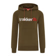 Sudadera Trakker CR Logo caqui con capucha - Tienda Carpfishing