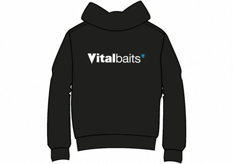 Sudadera Vitalbaits Azul con capucha - Tienda Carpfishing